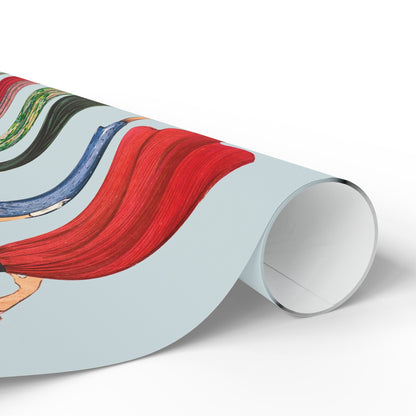 BGV Patterns Wrapping Paper - Vintage Blue