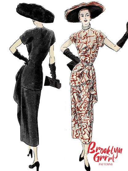 1940s The Fifth Avenue Dress / Paper Pattern