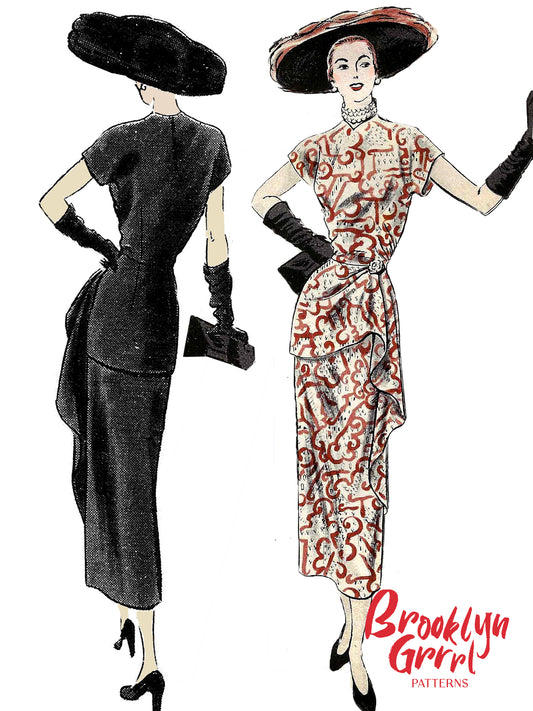 1940s The Fifth Avenue Dress / Paper Pattern
