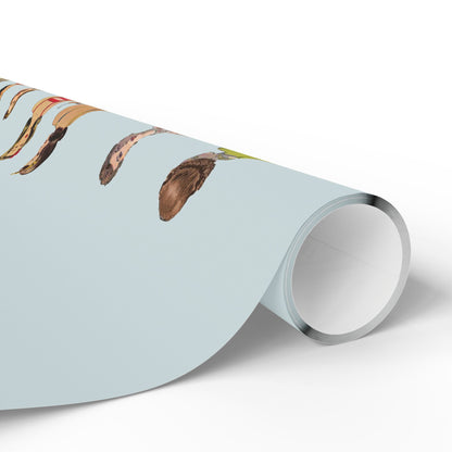 BGV Patterns Wrapping Paper - Vintage Blue