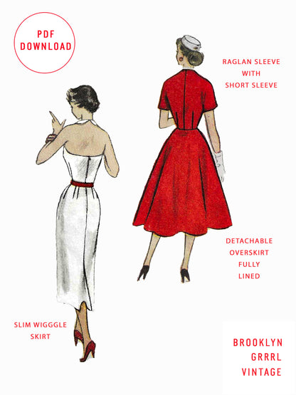 1950s The Marilyn Starlet Ensemble / PDF Pattern