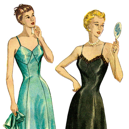 PAPER Pattern 1940s Slip and Panties / Bust 40