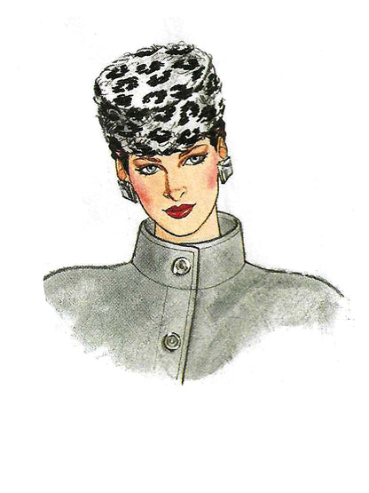 PDF Pattern - Pill Box Hat Pattern / S-M-L