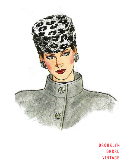 PDF Pattern - Pill Box Hat Pattern / S-M-L