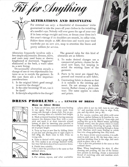 1942 Make and Mend Booklet PDF Download