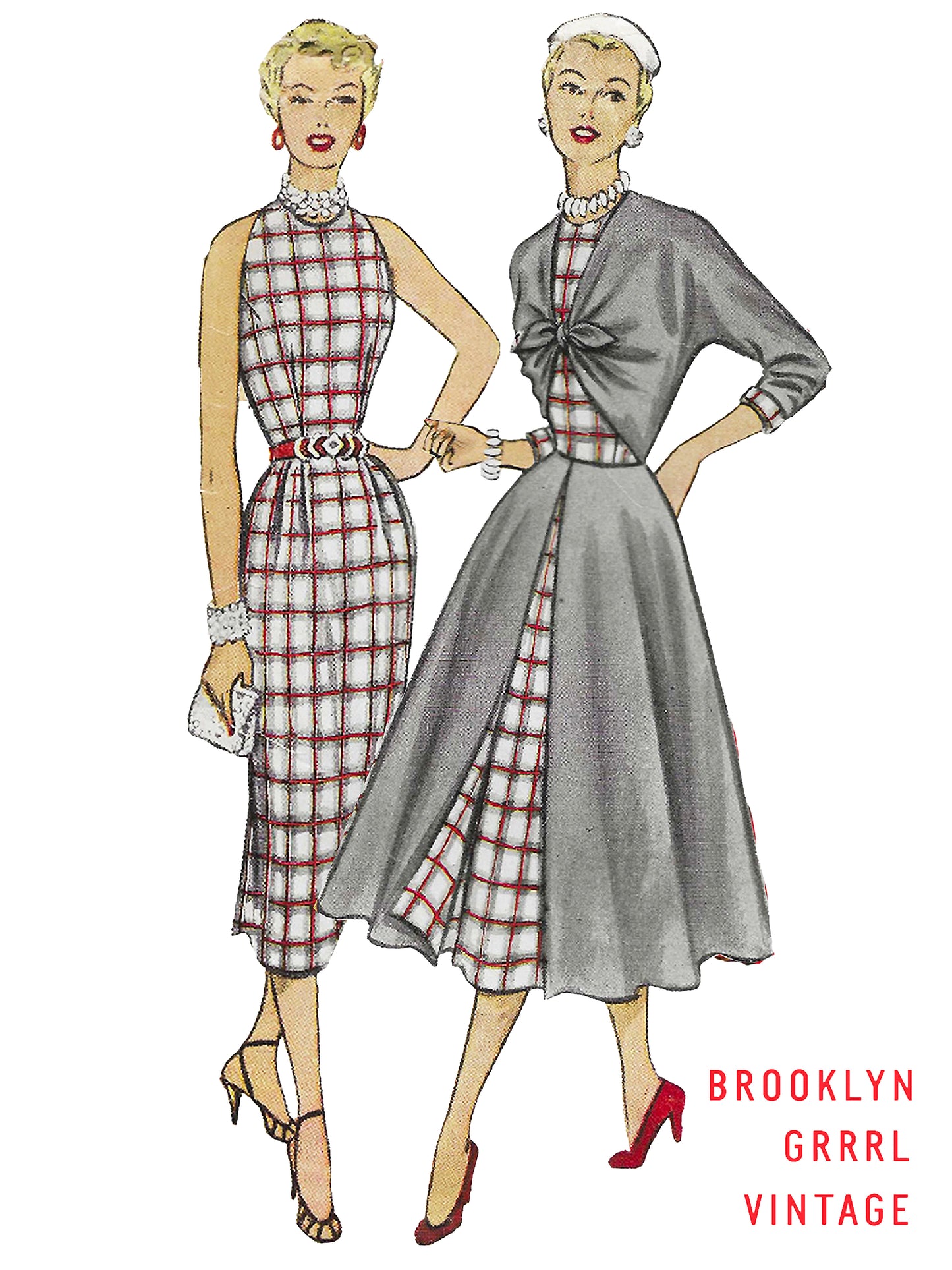1950s The Marilyn Starlet Ensemble / PDF Pattern