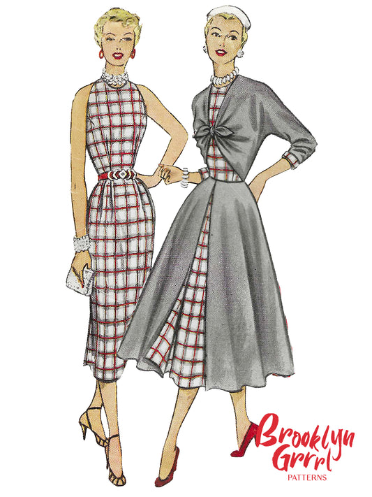 1950s The Marilyn Starlet Ensemble / Paper Pattern