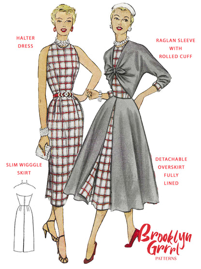 1950s The Marilyn Starlet Ensemble / Digital Pattern