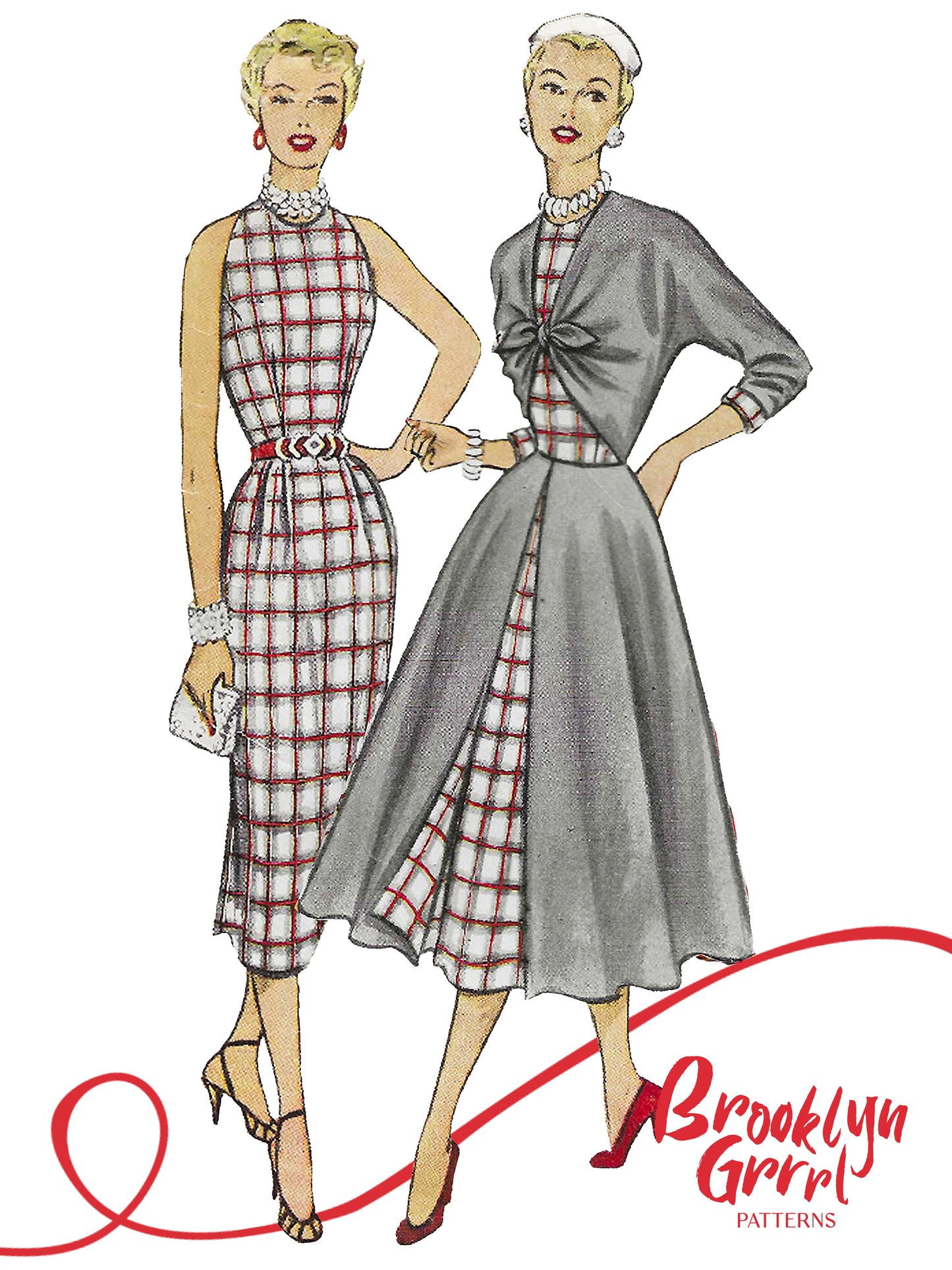 1950s The Marilyn Starlet Ensemble / Digital Pattern